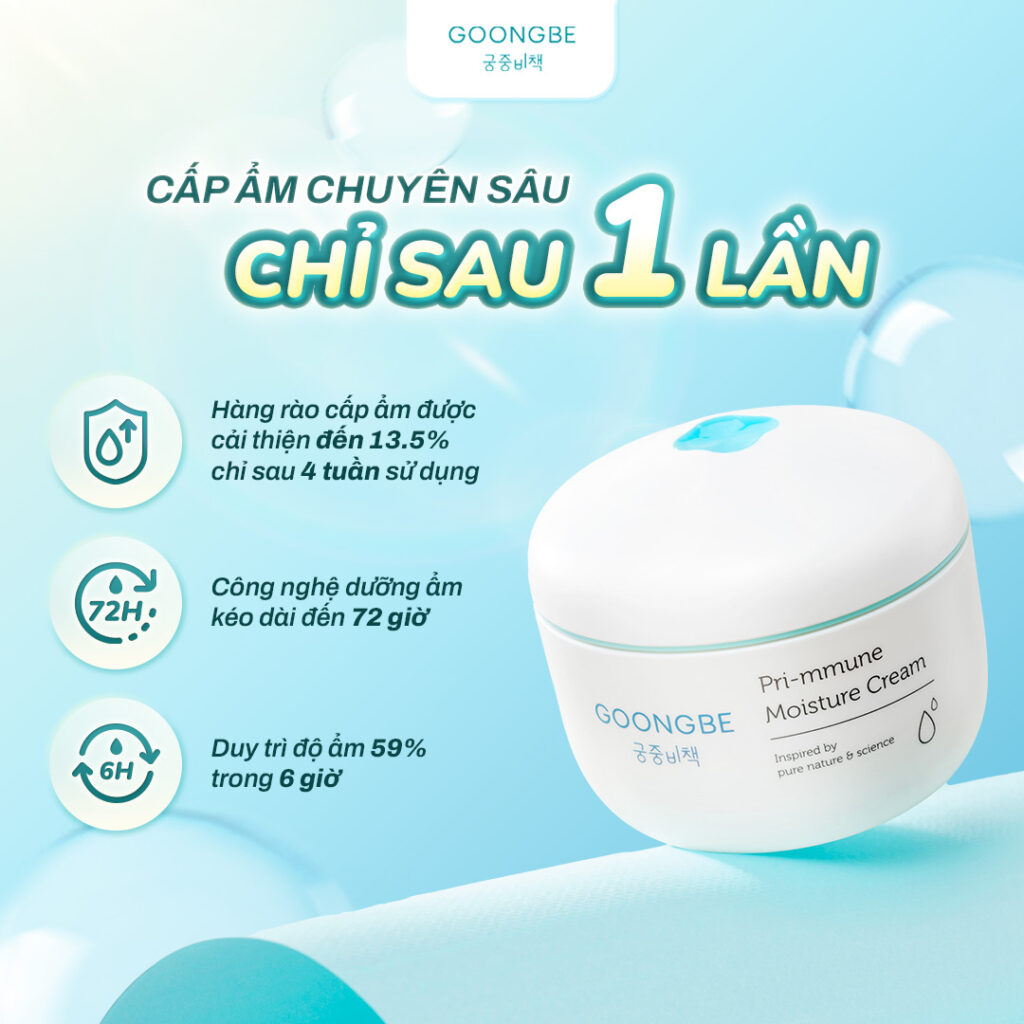 KEM DƯỠNG ẨM GOONGBE CHO BÉ