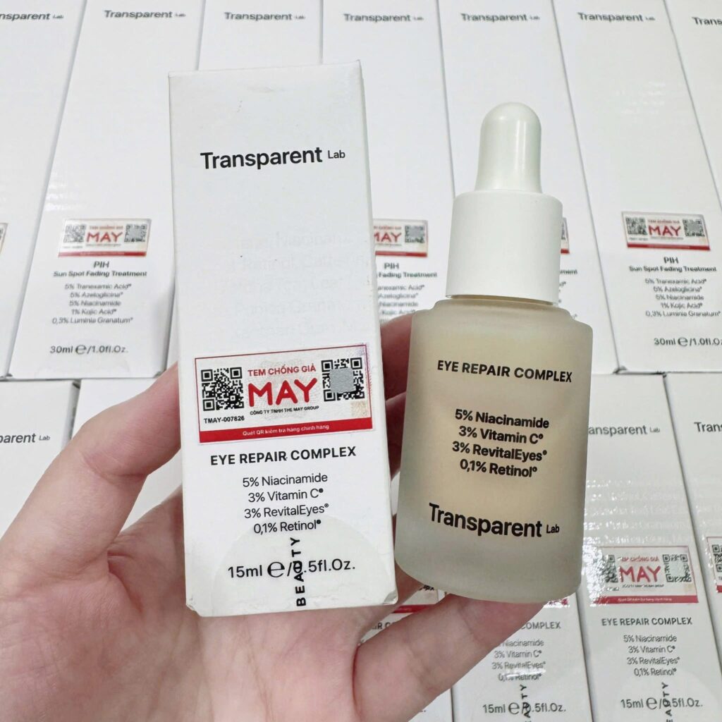 Huyết thanh giảm nhăn và thâm mắt Transparent