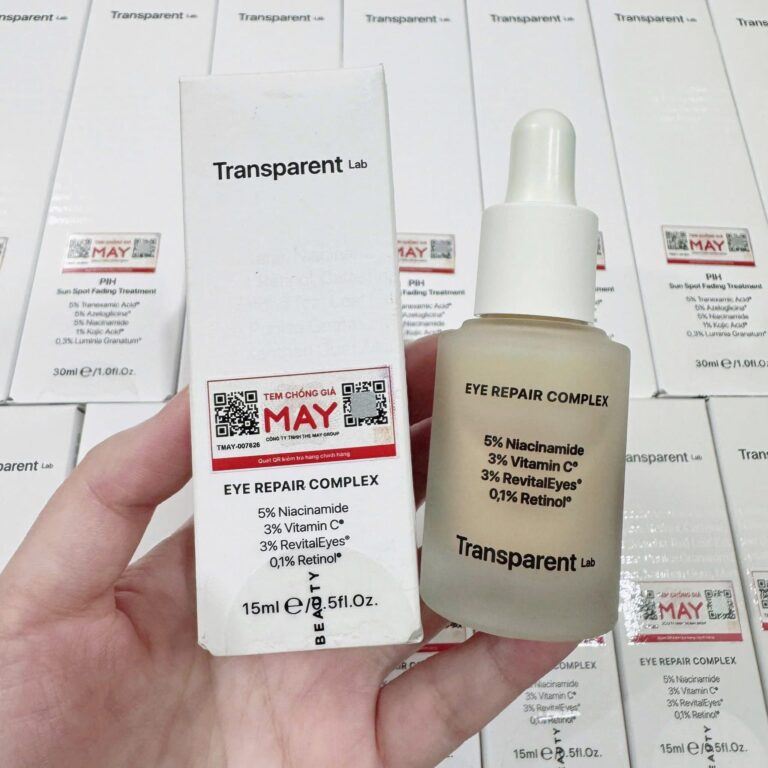 Huyết thanh giảm nhăn và thâm mắt Transparent