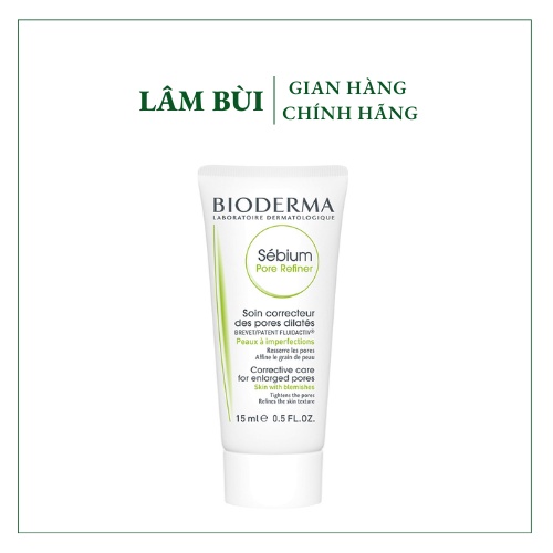 Kem Dưỡng Bioderma Sebium Pore Refiner 30ml Giúp Se Khít Lỗ Chân Lông, Giảm Bóng Nhờn