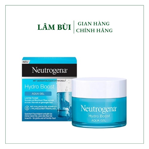 Kem dưỡng ẩm Neutrogena Aqua Gel 50ml bản Pháp