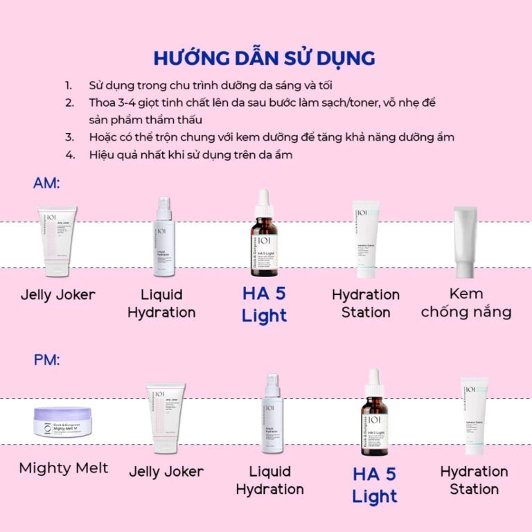 Tinh Chất Cấp Ẩm Mỏng Nhẹ Giúp Da Căng Mướt Geek & Gorgeous HA 5 Light 30ml