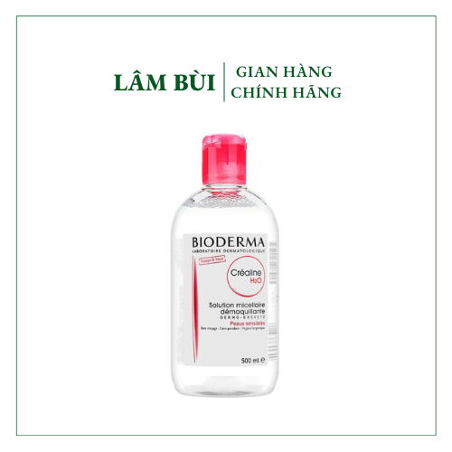 Nước Tẩy Trang Bioderma Créaline H2O 500ml Bản Mới Nhất
