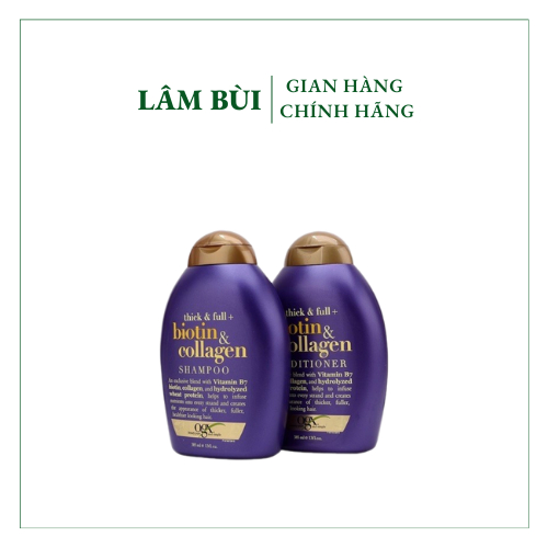 Bộ dầu gội xả biotin Tím