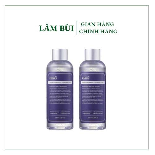 [ HÀNG CÔNG TY] Nước hoa hồng Klairs dưỡng ẩm và làm mềm da 180ml