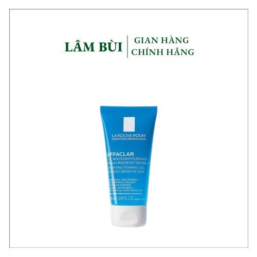 sét sữa rửa mặt + xịt khoáng la roche posay mini size