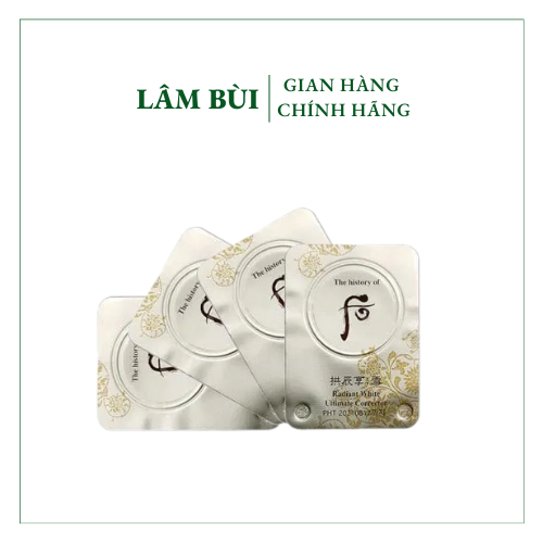 Kem Cao trắng da mờ nám Whoo Radiant White Ultimate Corrector