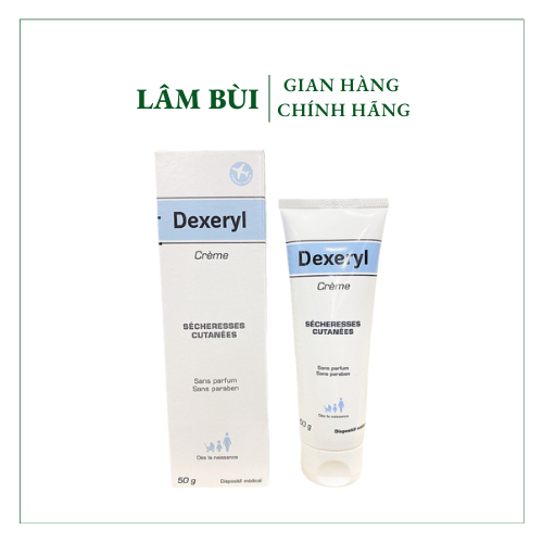 Kem Dưỡng Da Dexeryl Pháp Chống Nẻ Và Chàm Cho Bé Glycerol Vaseline Paraffine ( xanh dương)