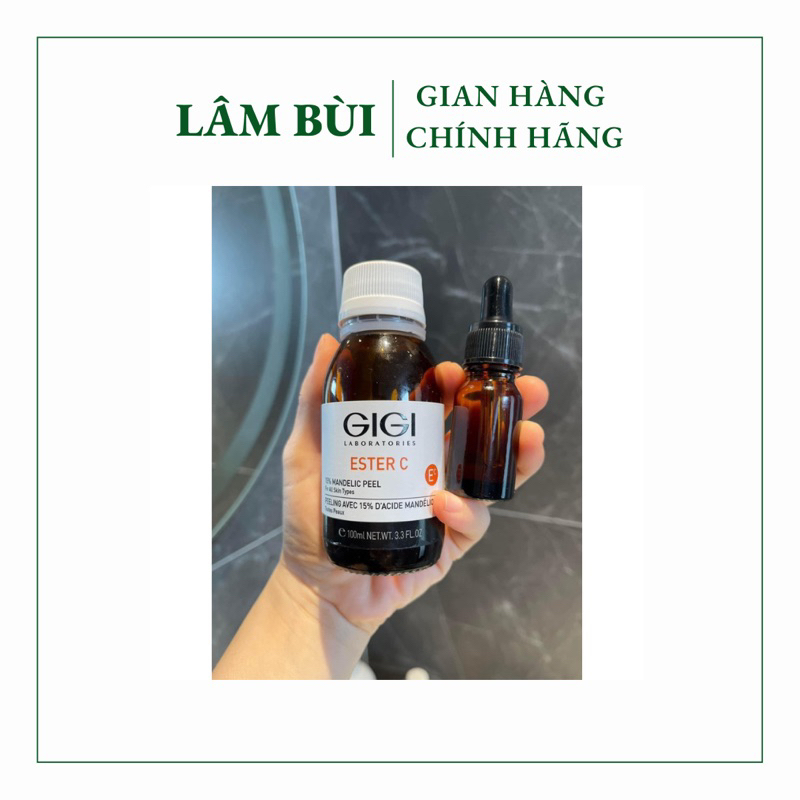 [ Lọ mẫu thử 10ml ] Peel căng bóng GiGi 15% và 13%