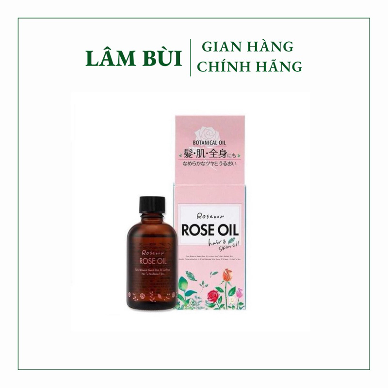 Dầu dưỡng đa năng Botanical Rose Oil 60ml