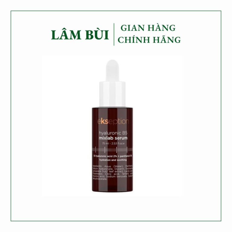 [HÀNG CÔNG TY] Tinh Chất Phục Hồi Và Làm Dịu Da HYALURONIC B5 MIXLAB SERUM EKSEPTION