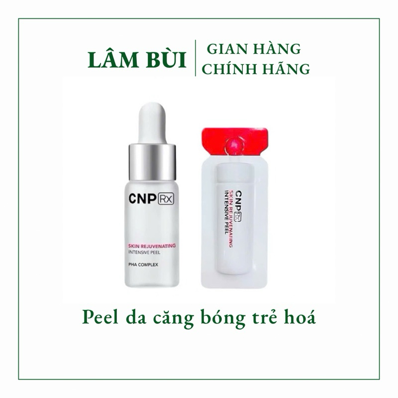 Sample Peel Da CNP Tái Tạo Da, Dưỡng Trắng Căng Bóng Da Mờ Thâm CNP Rx Skin Rejuvenating Intensive