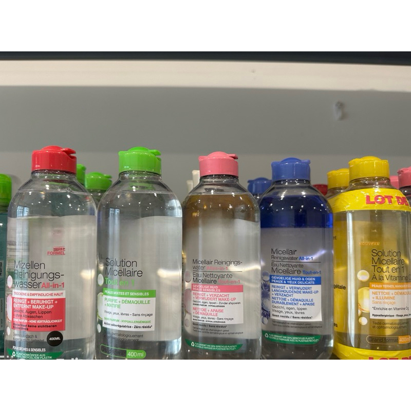 [400ml] Nước tẩy trang pháp ganier đủ màu