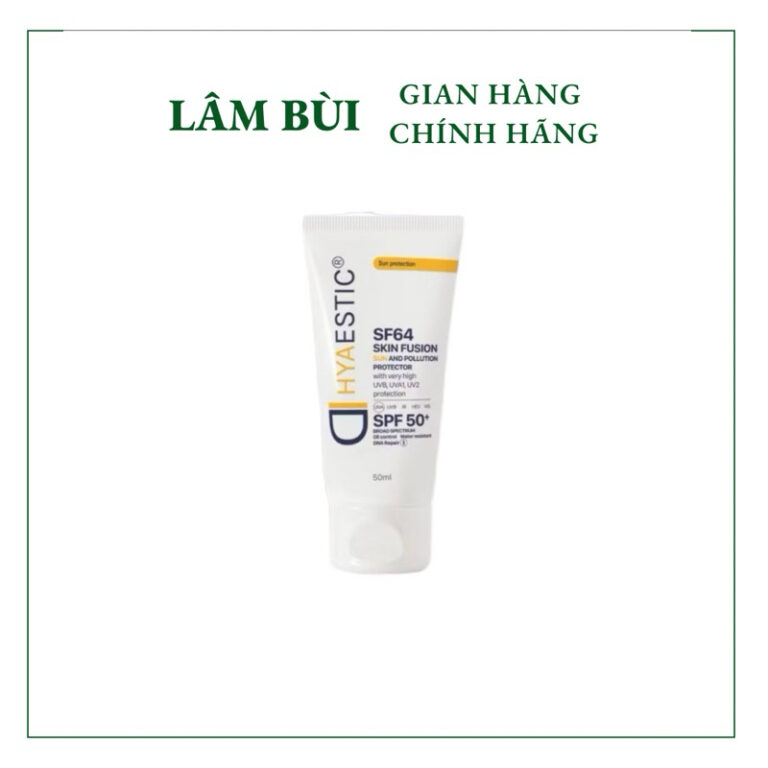 [HÀNG CÔNG TY] Kem Chống Nắng Hyaestic SF64 Skin Fusion Sun And Pollution Protector SPF50+