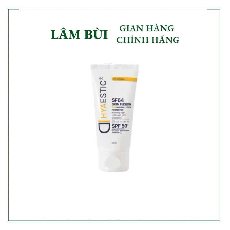 [HÀNG CÔNG TY] Kem Chống Nắng Hyaestic SF64 Skin Fusion Sun And Pollution Protector SPF50+