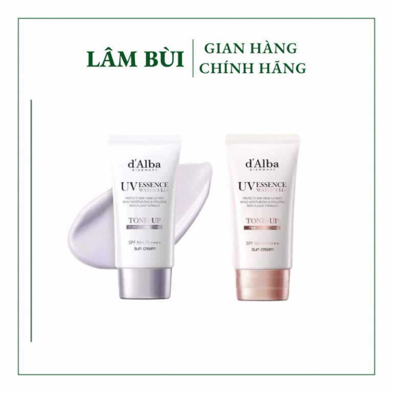 [HÀNG CHÍNH HÃNG ] Kem chống nắng Dalba d’Alba UV Essence Waterfull+ tone up SPF 50+PA++++