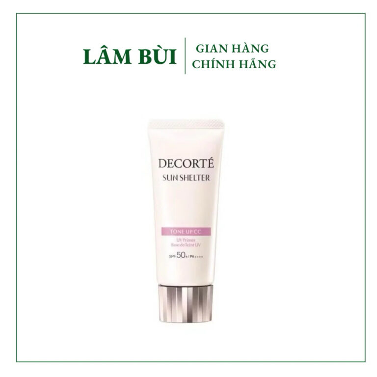 [HÀNG CÔNG TY] Kem Chống Nắng Decorté Sun Shelter Tone Up CC SPF 50+ PA++++ 32ml