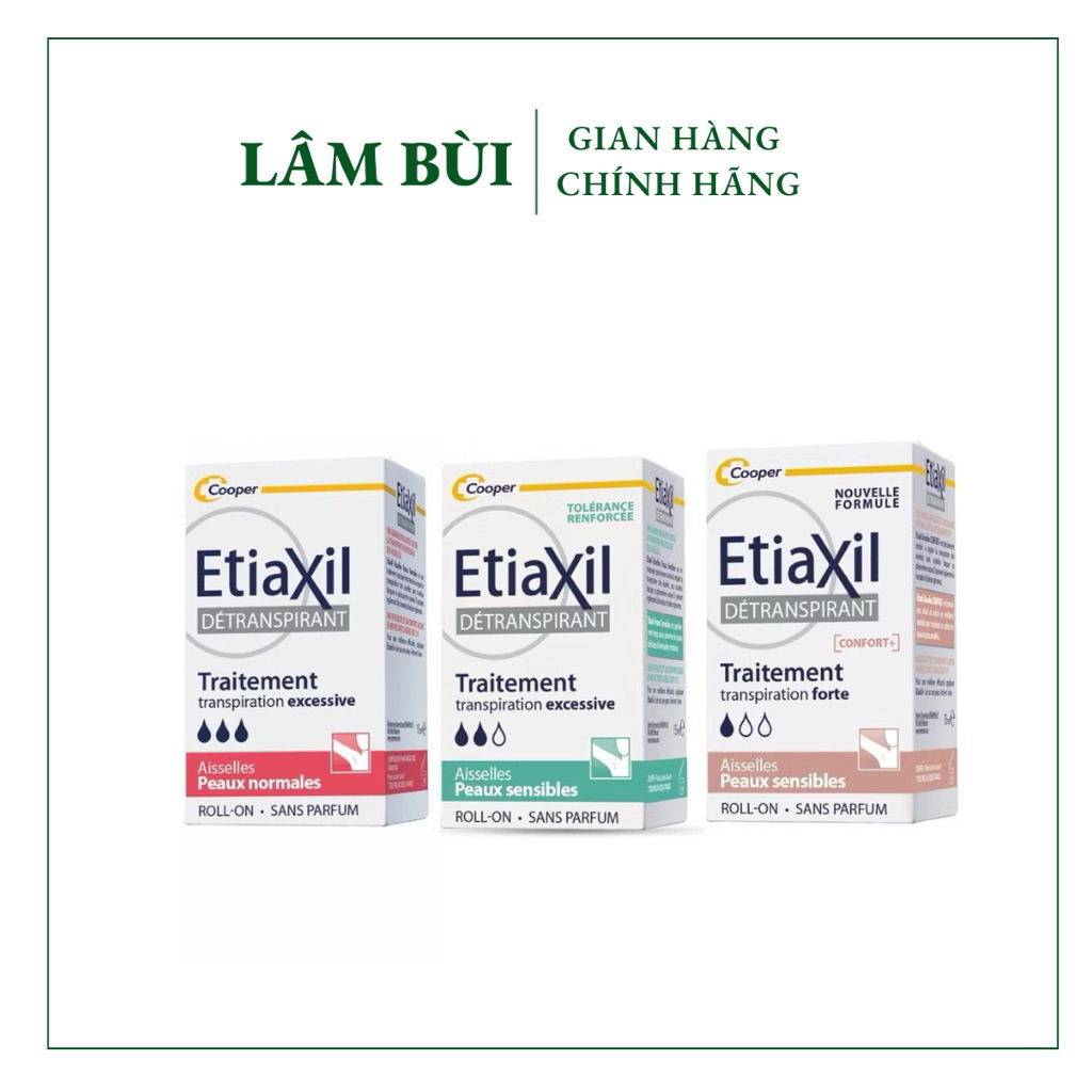 Lăn khử mùi Etiaxil 15ml