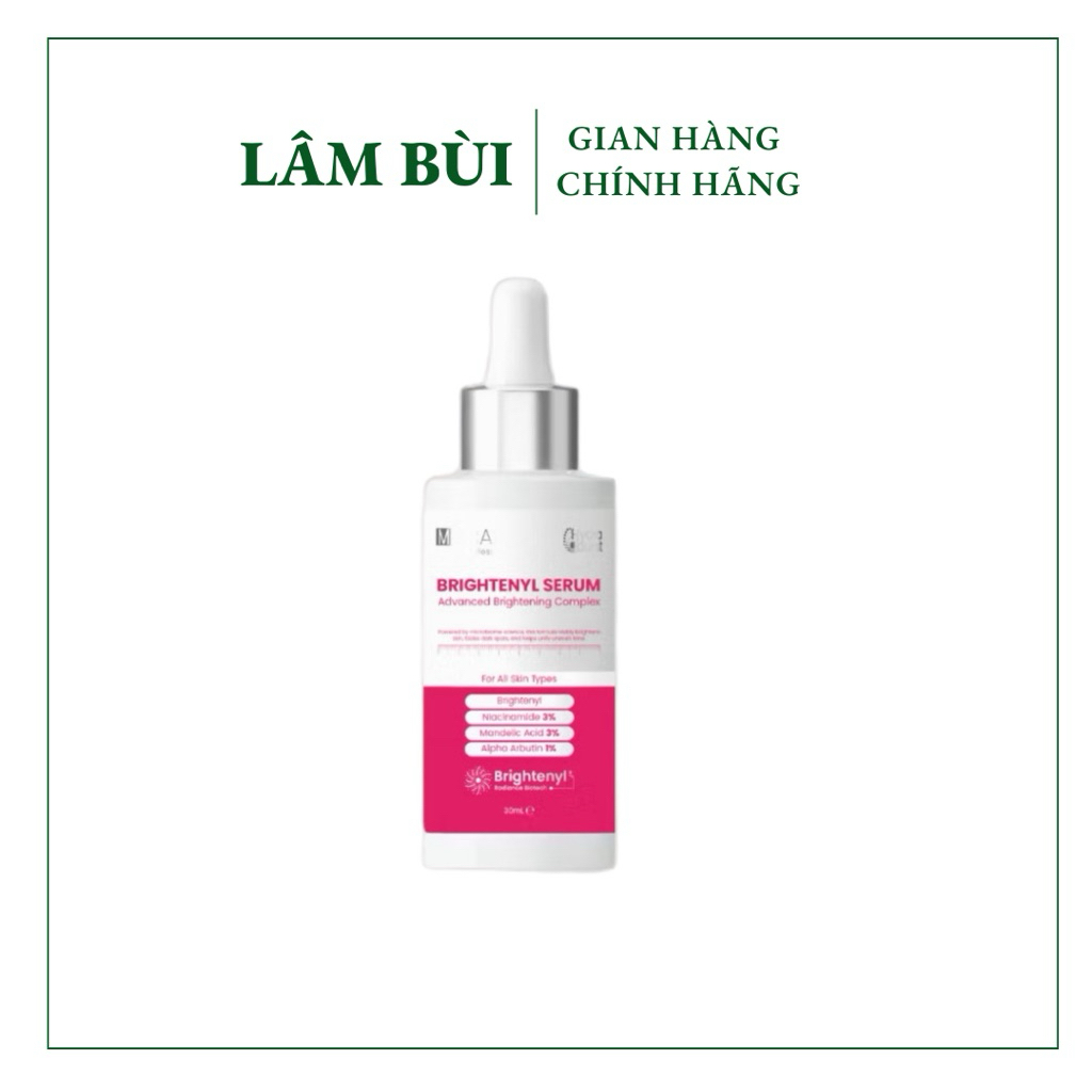 Serum MD CARE Brightenyl Advanced Brightening Complex 30ml Giảm Thâm Nám, Dưỡng Sáng Da Đa Tầng