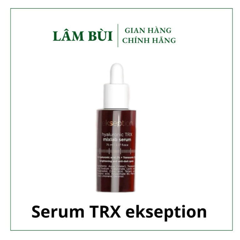 Serum Ekseption Hyaluronic TRX mixlab serum 75ml Serum sáng da, mờ thâm nám