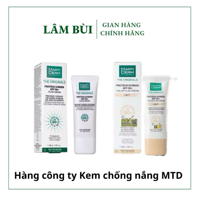 [Cty] Kem chống nắng MartiDerm the Originals SPF50++ 40ml chính hãng