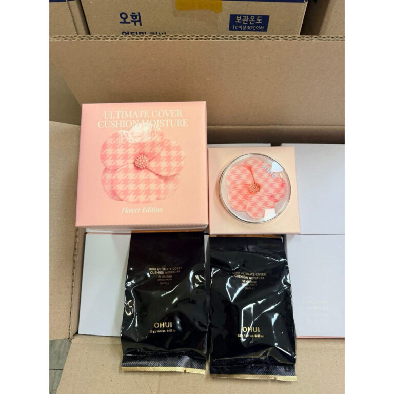 Set cushion OHUI bản hoa limited