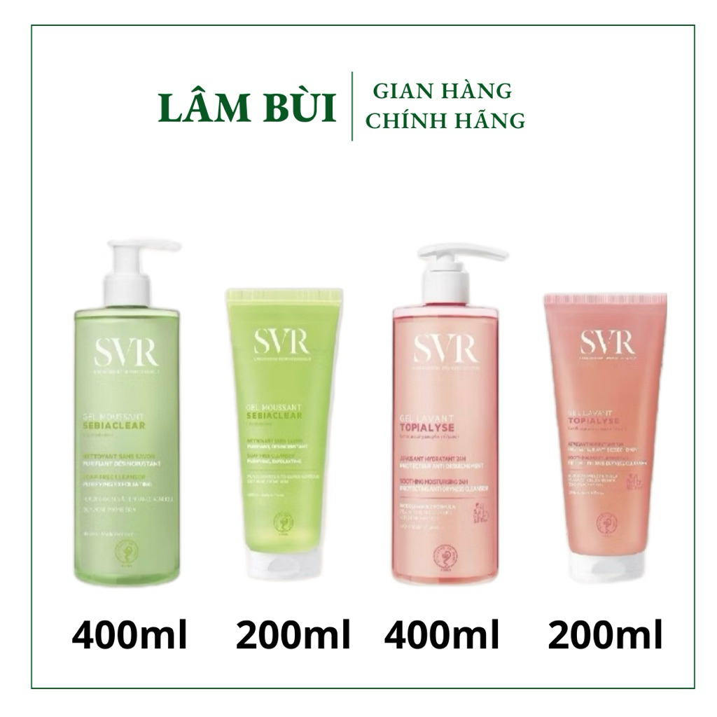 [400ml] Sữa rửa mặt SVSebiaclear