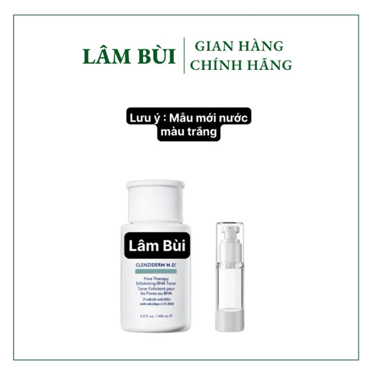 Toner BHA làm sạch sâu da