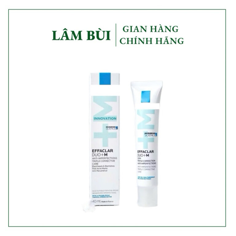 [Date 10/26 ]Kem Giảm Mụn Lrp Duo+ Làm Dịu, Mờ Thâm Mụn 40ml