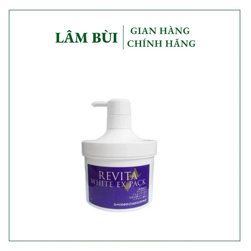 Ủ Trắng Da Body Revita White Ex Pack Dưỡng Ẩm, Sáng Da, Nâng Tone
