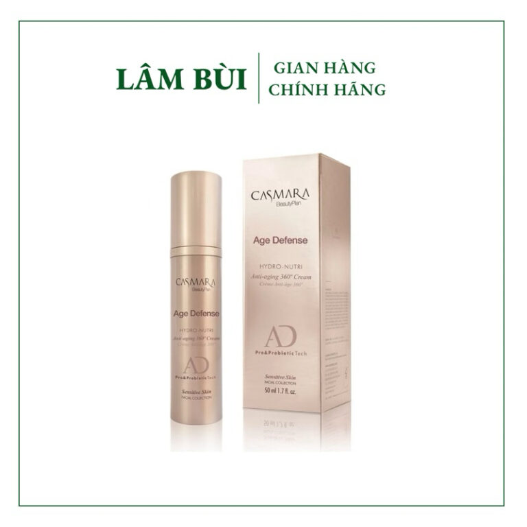 [Đại Lí Chính Hãng] Kem Chống Lão Hóa Toàn Diện Casmara Age Defense Pro & Prebiotic Technology Anti – Aging 50ml