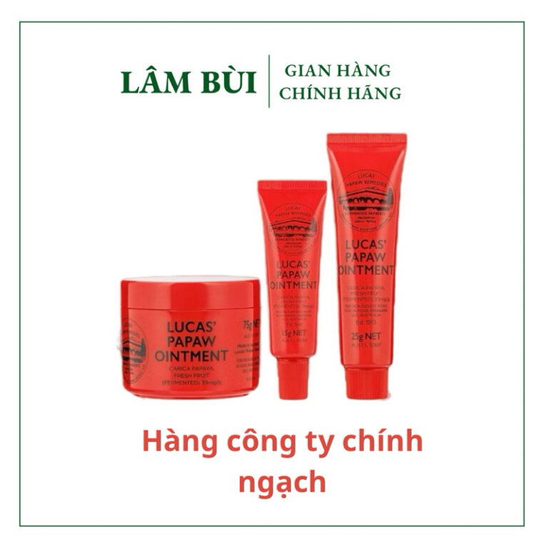[Công ty]Kem Dưỡng Đu Đủ Đa Năng Lucas’ Papaw Ointment Úc