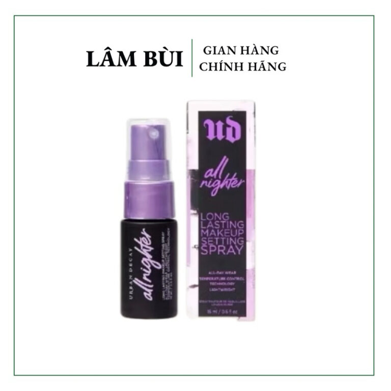 Xịt khoá giữ nền makeup urban