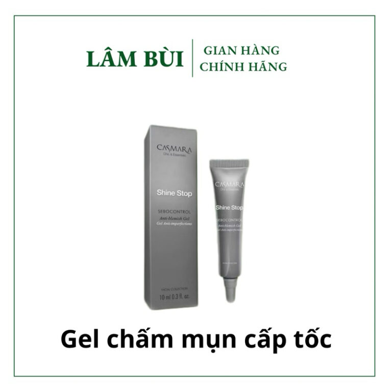 [Đại lý chính hãng] Gel chấm mụn Casmara Shine Stop Sebocontrol 10ml