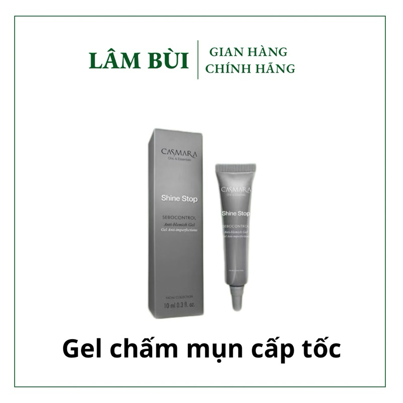 [Đại lý chính hãng] Gel chấm mụn Casmara Shine Stop Sebocontrol 10ml