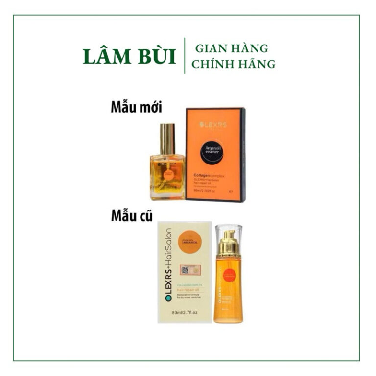 Tinh chất dầu dưỡng tóc Olexrs mẫu mới 2025