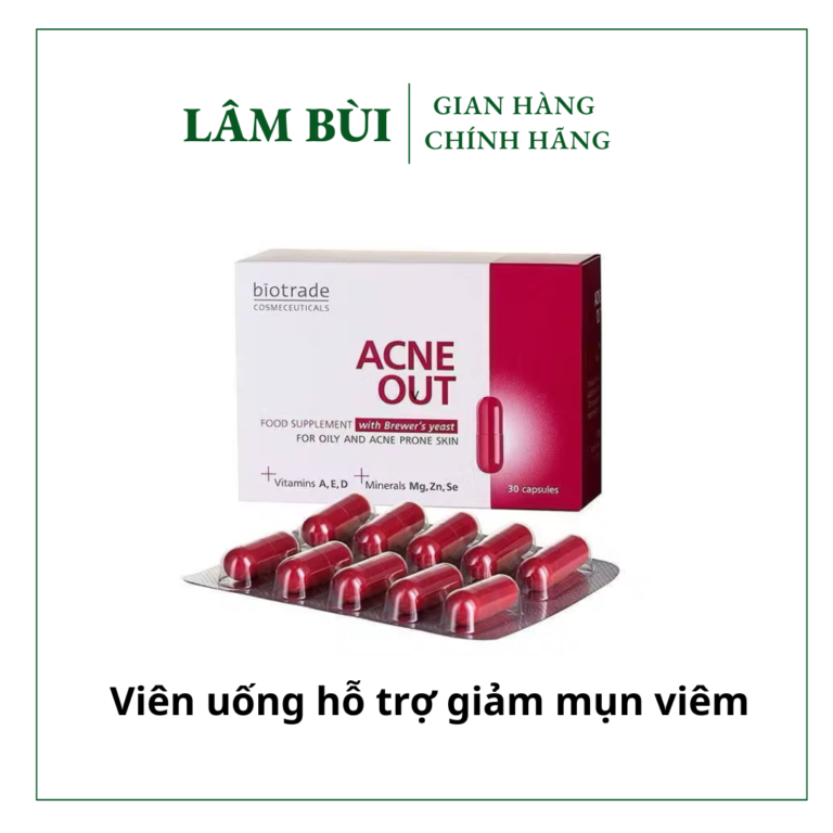 Viên uống trị mụn Biotrade